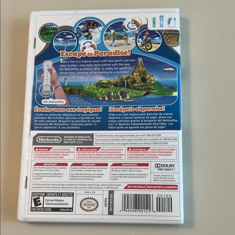 TESTED & WORKING: Nintendo Wii Sports Resort - Picture 3 of 5